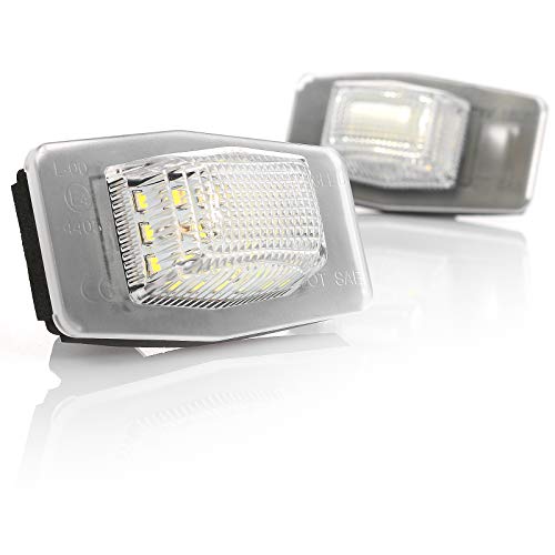 Iluminación LED para matrícula con homologación Canbus Plug & Play V-030714