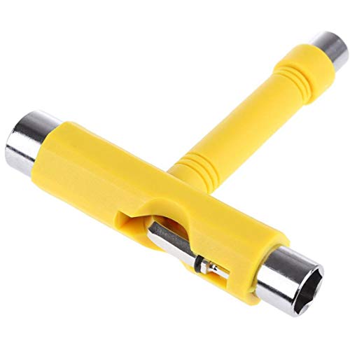 Llave del patín Monopatín T Tipo Llave Allen Llave de la Llave monopatín Herramienta de reparación Destornillador Longboard Llave del patín Monopatín T Tipo Llave Allen Llave de la Llave monopatín Herramienta de reparación Destornillador Longboard