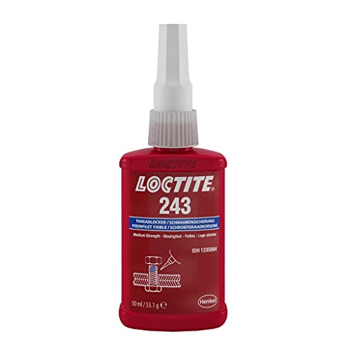 Loctite LT 1831713 Tornillo medio-resistente a los tornillos, azul, 50 ml de volumen