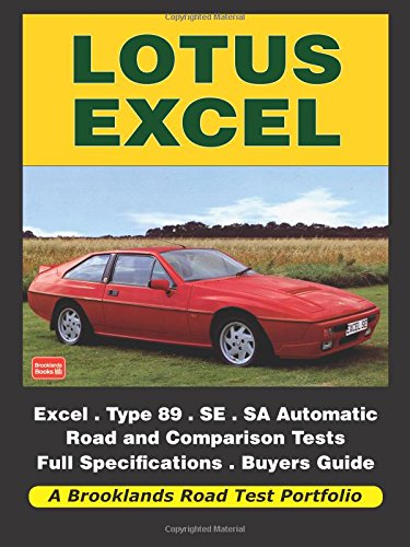 Lotus Excel Road Test Portfolio (Brooklands Books Road Tests Series)