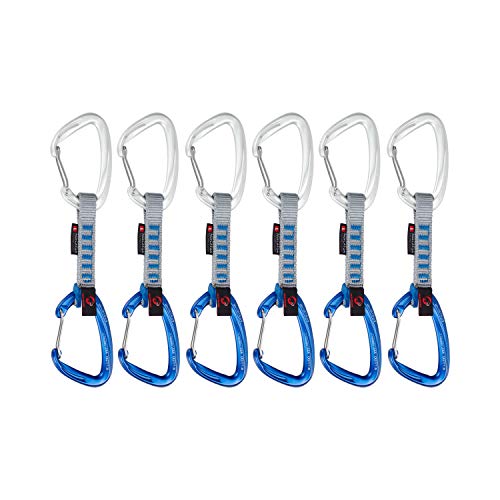 Mammut Cinta Crag 10 CM Indicator (6 Pack), Adultos Unisex, Wire Gate/Wire Gate, Silver/UL (Multicolor) Mammut Cinta Crag 10 CM Indicator (6 Pack), Adultos Unisex, Wire Gate/Wire Gate, Silver/UL (Multicolor)
