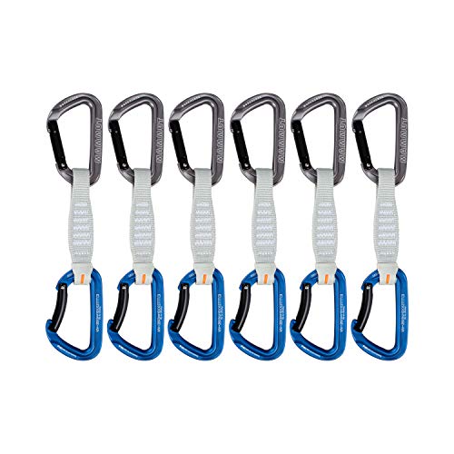 Mammut Cinta Workhorse KEYLOCK 12 CM (6 Pack), Adultos Unisex, Straight Gate/Bent Gate Key LO (Multicolor)