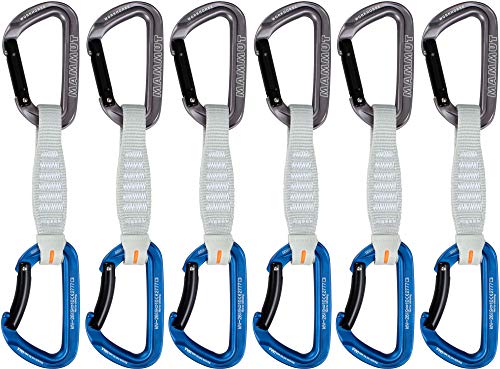 Mammut Cinta Workhorse KEYLOCK 17 CM (6 Pack), Adultos Unisex, Straight Gate/Bent Gate Key LO (Multicolor) Mammut Cinta Workhorse KEYLOCK 17 CM (6 Pack), Adultos Unisex, Straight Gate/Bent Gate Key LO (Multicolor)