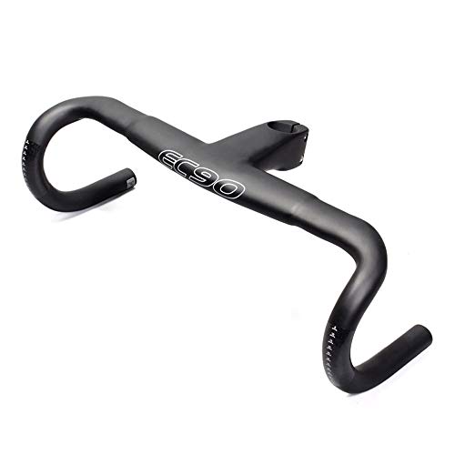 Manillar Carbono Carretera, Fibra De Carbono Total Bici Del Camino De La Potencia Del Manillar 28,6 MM Ultraligero Manillar Integrado Longitud 90 Y 120 MM Anchura 400 Para Los 440MM,420*110mm Manillar Carbono Carretera, Fibra De Carbono Total Bici Del Camino De La Potencia Del Manillar 28,6 MM Ultraligero Manillar Integrado Longitud 90 Y 120 MM Anchura 400 Para Los 440MM,420*110mm