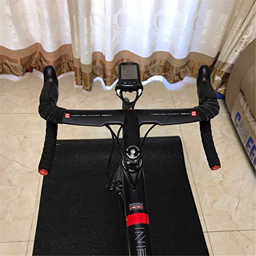 Manillar de Bicicleta Barras dobladas con vástago 400/420/440 Mm, Manillar de Bicicleta de Carretera Integrado de Fibra de Carbono Negro Completo 400x110mmZNIINO Logo Manillar de Bicicleta Barras dobladas con vástago 400/420/440 Mm, Manillar de Bicicleta de Carretera Integrado de Fibra de Carbono Negro Completo 400x110mmZNIINO Logo