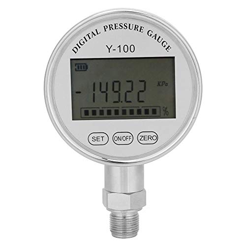 Manómetro digital de alta precisión, medidor de presión, rosca externa M20 * 1.5, rango de medición opcional -0.1~0Mpa, 0~0.6Mpa, 0-1Mpa, 0~1.6Mpa, 0-2.5Mpa, 0~4Mpa(0-2.5Mpa)