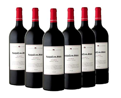 Marques del Atrio Crianza MAGNUM D.O. Rioja, caja de 6 botellas de 1,5L.