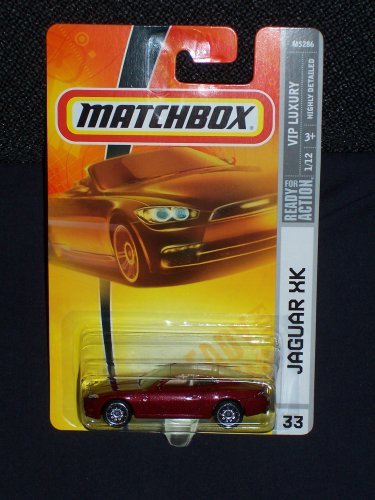 Matchbox 2008 VIP Luxury Series #1 of 12 Jaguar XK Collector Number 33 by Mattel