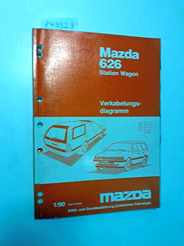 Mazda 626 Station Wagon Verkabelungsdiagramm JMZ GV1*3*01 JMZ GV1*5*01 JMZ GV1*6*01 JMZ GV1*9*01 GV10E2 1/90 5157-20-90A