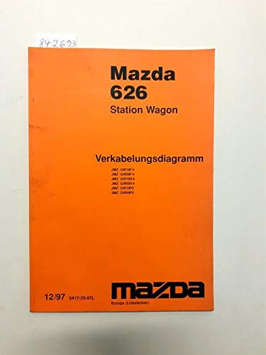 Mazda 626 Station Wagon. Verkabelungsdiagramm. JMZ GW19F JMZ GW69F JMZ GW19S JMZ GW69S JMZ GW19P2 JMZ GW69P2 12/97 5217-20-97L
