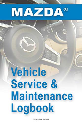 Mazda Vehicle Service and Maintenance Logbook