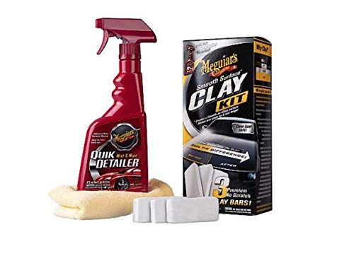 MEGUIAR'S G191700 Smooth Surface Clay Kit, 473 ml