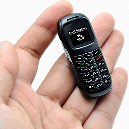 Mini teléfono móvil más pequeño BM70, mini marcador inalámbrico, auricular Bluetooth pequeño (negro)