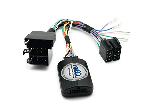 NIQ Adaptador CAN-BUS para mando a distancia en el volante compatible con radios JVC Fiat 500, Doblo, Ducato, Idea y Punto