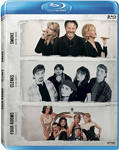 Pack: Wang + Smith + Tarantino/Rodríguez (Smoke + Clerks + Four Rooms) [Blu-ray]