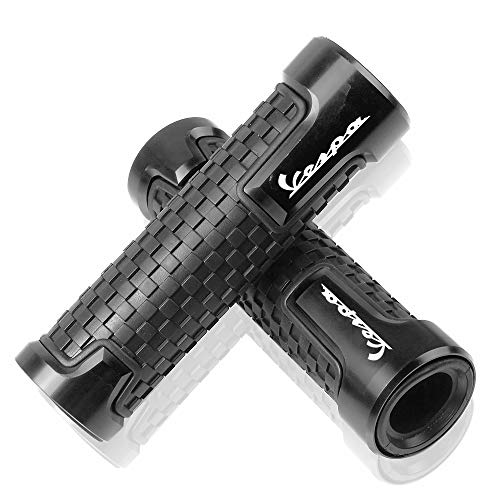 Puños de Motocicleta Manillar para Vespa LX GT GTS GTV 125 200 250 300 para Vespa Sprint 150 para Vespa Primavera 150-Negro Puños de Motocicleta Manillar para Vespa LX GT GTS GTV 125 200 250 300 para Vespa Sprint 150 para Vespa Primavera 150-Negro