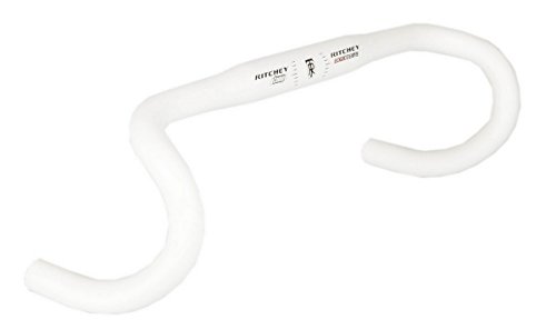 Ritchey Shiny Comp Logic Curve - Manillar, Color Blanco Brillo, Talla 40 cm