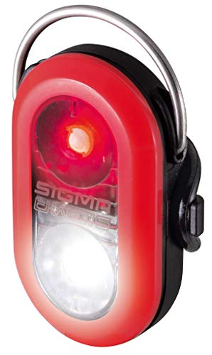 Sigma Sport Micro Duo Luces de Seguridad LED universales, Deportes al Aire Libre, Ciclismo,componentes de Bicicleta, Rojo, Talla única