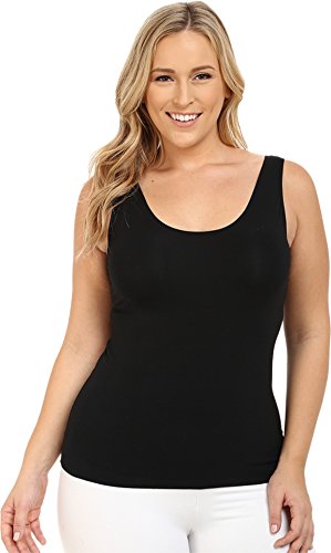 Spanx IN&out Tank Camiseta, Negro (Black 0), L para Mujer