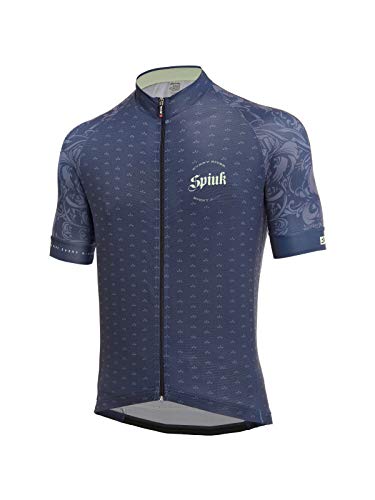 Spiuk Maillot M/C Hell Hombre Azul Marino T. M, Talla M Spiuk Maillot M/C Hell Hombre Azul Marino T. M, Talla M