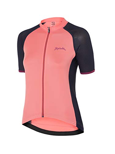 Spiuk Race Maillot M/C, Mujeres, Coral, T. XL