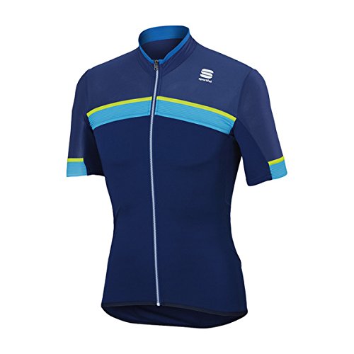 Sportful - Pista Jersey - Cycling Jersey Size S, Blue