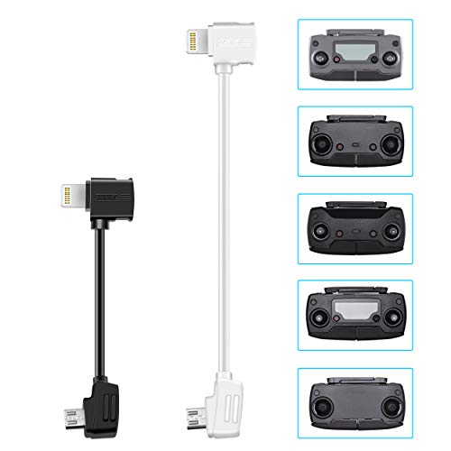 STARTRC Micro USB a OTG Cable de 3.9 y 11.8 Pulgadas de 90 Grados Datos Cable(para Phone) para dji Mavic Mini/Mavic Pro & Platinum/Mavic 2 Pro & Zoom/Spark/Mavic Air