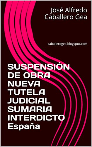 SUSPENSIÓN DE OBRA NUEVA TUTELA JUDICIAL SUMARIA INTERDICTO España: caballerogea.blogspot.com