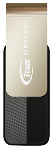 Team Group Memoria Flash C143 8 GB USB 3,0 - Negro