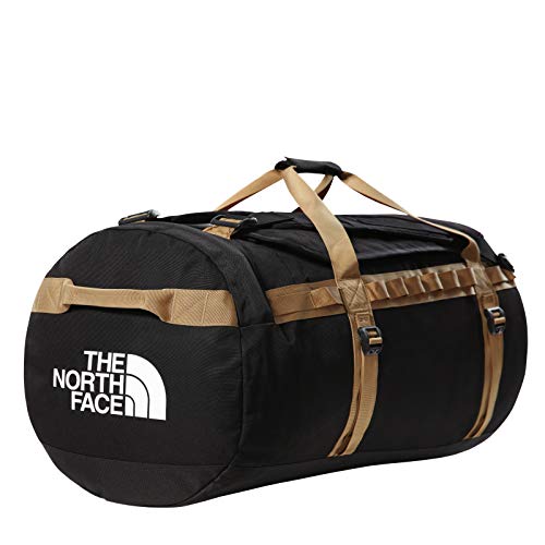 The North Face Gilman, Bolsa de Deporte - Negro/Khaki, Tamaño Grande