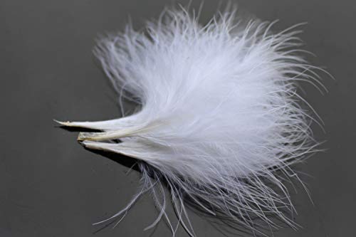 Tigofly 100 unids/lote 17 colores Turquía Marabou Plumas de sangre lanudo Bugger Streamers Fly atar materiales de plumas (blanco) Tigofly 100 unids/lote 17 colores Turquía Marabou Plumas de sangre lanudo Bugger Streamers Fly atar materiales de plumas (blanco)