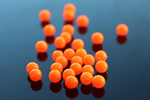 Tigofly 200 unids/lote plástico redondo naranja caliente pesca perlas duro flotante Bobber granel accesorios de pesca mosca atando materiales Tigofly 200 unids/lote plástico redondo naranja caliente pesca perlas duro flotante Bobber granel accesorios de pesca mosca atando materiales