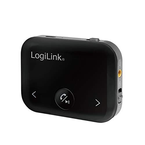 Transmisor y Receptor de Audio Bluetooth 4.2 (envío y recepción) con función de Manos Libres para Radio de Coche, Smartphone (Samsung, Apple, Huawei, Sony, LG), Sistema HiFi, etc. Transmisor y Receptor de Audio Bluetooth 4.2 (envío y recepción) con función de Manos Libres para Radio de Coche, Smartphone (Samsung, Apple, Huawei, Sony, LG), Sistema HiFi, etc.