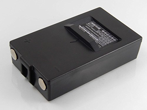 vhbw Batería Compatible con Hiab 2055112 Mando a Distancia Industrial Control Remoto (2000mAh, 7,2V, NiMH)