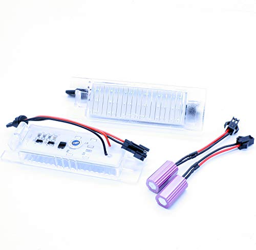 VINSTAR 2X Luces DE MATRICULA PLAFONES LED REEMPLAZO Astra J '10 CANBUS VINSTAR 2X Luces DE MATRICULA PLAFONES LED REEMPLAZO Astra J '10 CANBUS