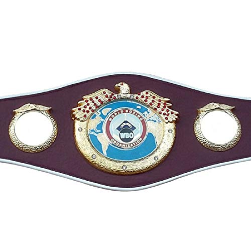 WBO World Boxing Champion Ship Réplica de cinturón de boxeo para adultos