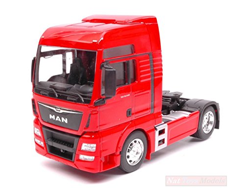 Welly Model Compatible con Man TGX (4x2) Red 1:32 DIECAST WE32650SR