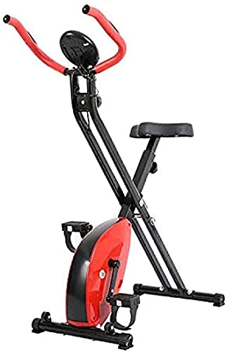 WGFGXQ Mini Bicicleta de Ejercicio Plegable para el hogar magnetrón Profesional Bicicleta de Ejercicio de Pedal Ultra silenciosa para Deportes de Interior con Pantalla LCD Peso 120 kg