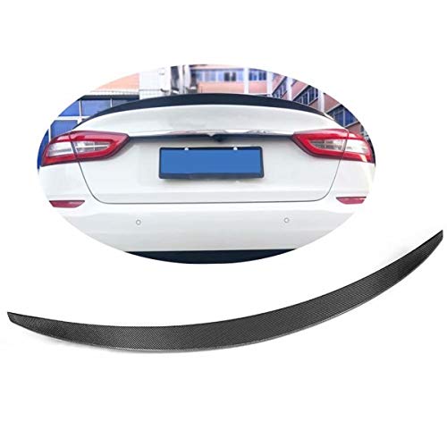 XTT Adapta a Maserati Quattroporte QP Executive GT 4 Puertas 2013 2014 2015 2016 2017 2018 Fibra de Carbono CF alerón Trasero para Tapa de Maletero Spoiler