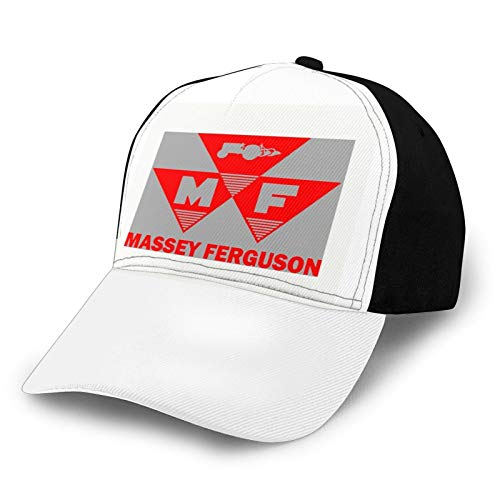 Yoohome Ma-ssey FERG-uson Snapback Sombrero de talla única para correr, caza, camping, ciclismo, pesca, deportes al aire libre, color negro