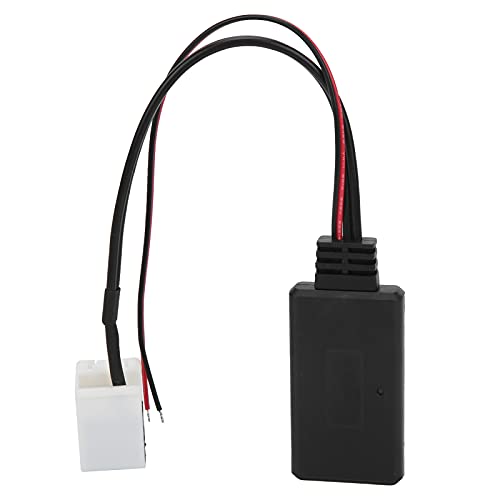 Adaptador AUX Bluetooth Aramox apto para C2 C3 C4 C5 C6 Berlingo, adaptador de cable AUX estéreo ABS módulo Bluetooth RD4