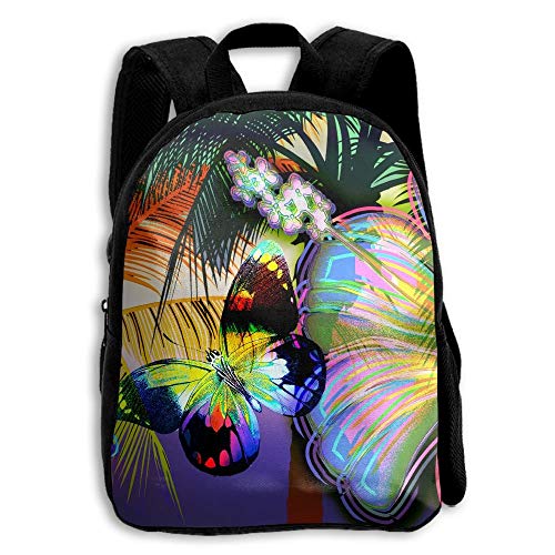 ADGBag Children's Tropical Scenic Skyline Backpack Schoolbag Shoulders Bag For Kids Mochila para niños