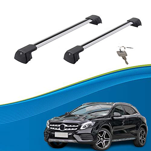 Ajuste Personalizado para GLA Barras De Carga Barras De Techo Baca Portaequipajes Barras Portaequipajes De Coche para GLA 2015-2021 (Color : Silver-B, Size : For Mercedes Benz GLA 2016) Ajuste Personalizado para GLA Barras De Carga Barras De Techo Baca Portaequipajes Barras Portaequipajes De Coche para GLA 2015-2021 (Color : Silver-B, Size : For Mercedes Benz GLA 2016)