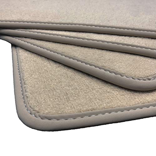 Alfombrillas Mercedes CLK A208 Cabrio (1998-2003) Beige | Rey Alfombrillas®