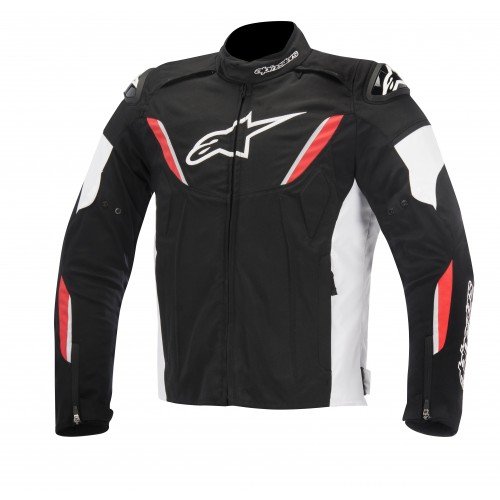 Alpinestars de chaquetas T de moto gp r Waterproof, Negro/Blanco/Rojo, tamaño 3 x l