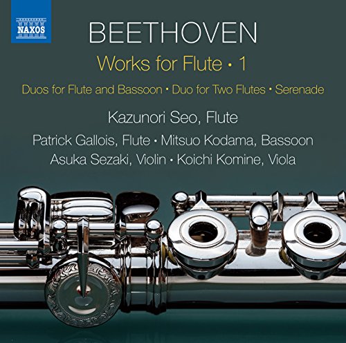 Beethoven, L. van: Flute Works, Vol. 1 (Kazunori Seo, Patrick Gallois, Mitsuo Kodama, Asuka Sezaki, Koichi Komine)