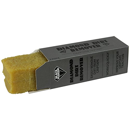 Black Diamond BD-GRIP-CLEANER - Limpiador de cinta de agarre para monopatín - Cubo de goma para eliminar la suciedad de diamante