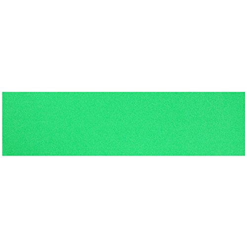 Black Diamond Hoja de cinta de agarre para monopatín 9 pulgadas x 33 pulgadas (verde neón)