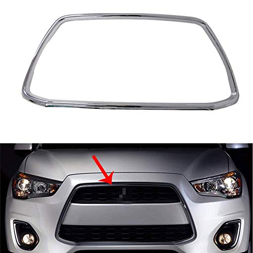 BNHHB Rejilla Frontal Cromada De ABS para Mitsubishi ASX 2013 2014 2015, Coche Parrilla Cubierta De Rejilla Delantera Modificados Accesorios