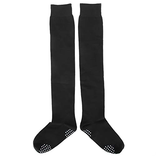 Calcetines Largos de Yoga, diseño en Forma de pie Completo Medias Negras Calcetines de algodón para Yoga, respetuosos con la Piel y Transpirables para Exteriores en casa